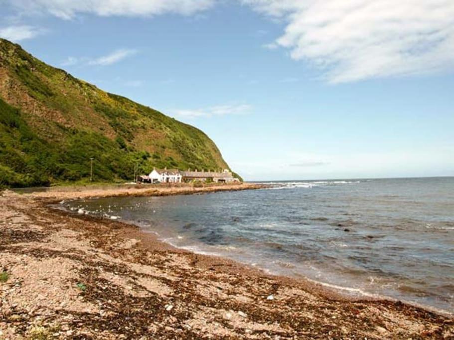 The Cottage By The Sea, Scotland Burnmouth Exterior foto